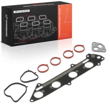 Imagem de A-Premium Conjunto de juntas de vedação do coletor de motor superior e inferior compatível com Honda Civic 2012-2015 e Acura ILX 2013-2015, 1,5L