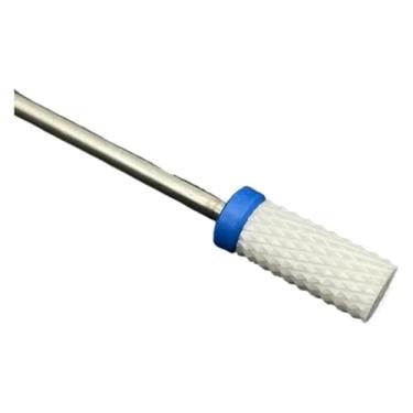 Imagem de 1 peça de brocas de cerâmica para unhas, cortador rotativo, aparelho de limpeza para manicure, acessórios de máquina de trituração de unhas, ferramentas de gel de unhas