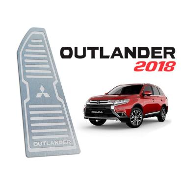 Imagem de Descanso De Pé Mitsubishi Outlander 2018 Até 2020 Aço Inox