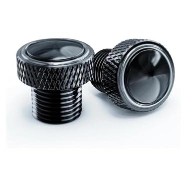 Imagem de BYYINGSUS Parafusos de parafuso de plugue de espelho retrovisor de motocicleta CNC compatíveis com B&enelli 502C 752S TRK 702 X 502X 251 Leoncino 500 TNT 125 (cinza novo)