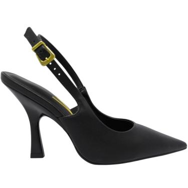 Imagem de Sapato Feminino Scarpin Casual Social Dia a Dia Passeio Trabalho Bico Fino Salto Alto Vizzano 1464.301