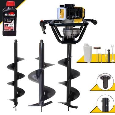 Imagem de Perfurador de Solo Lynus PSL517 À Gasolina 2T 52cc 1,8HP de Potência 9