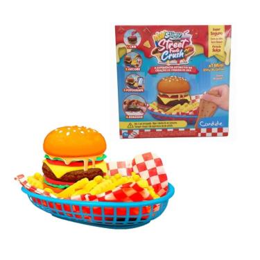 Imagem de Mini Kit de Slime de Hamburger Slimy DIY Street Food Crush - CANDIDE