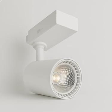 Imagem de Spot LED Trilho Eletrificado 10W Luz Quente 3000K Branco para Iluminação Direcionável e Decorativa (4)
