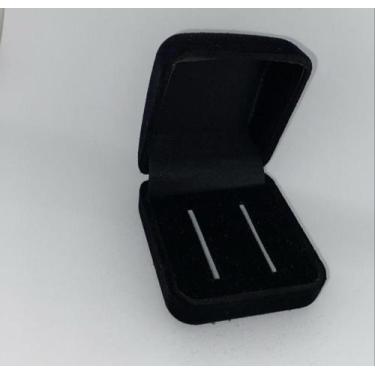 Imagem de Estojo Veludo para alianças - A Nova Fornitura, Preto