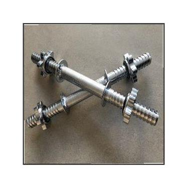 Imagem de Barra halter maciça cromada rosqueada - FORCE