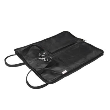 Imagem de Domary Baquetas de Tambor Gig Bag Pano Oxford Acolchoado Com água para Músico Baterista Conveniente Preto