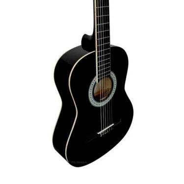 Imagem de Violão Eletroacústico Giannini N6 P/Canhoto + Acessórios (Black)