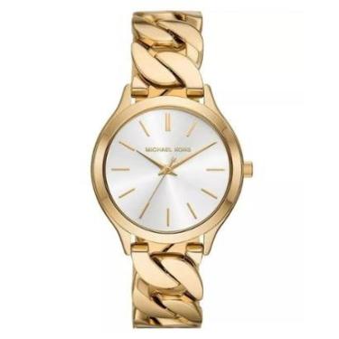 Imagem de Relógio Michael Kors Slim Runway MK7472/1DN Dourado-Feminino