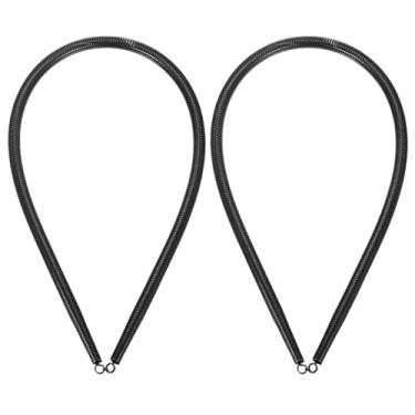 Imagem de HARFINGTON 2 peças dobrador de tubo de mola de PVC 15,7 mm OD 1000 mm de comprimento tipo A mola de dobra de tubo para dispositivos de dobra de tubos em energia hidráulica doméstica, preto