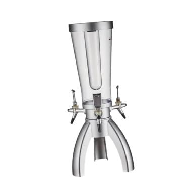 Imagem de Bothyi Dispensador de cerveja Torre de cerveja com tubo frio Ferramenta de bar Transparente Fácil de usar Dispensador de bebidas versátil com para