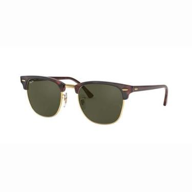 Imagem de Óculos de Sol Ray-Ban Clubmaster Classic - Tartaruga, 55mm