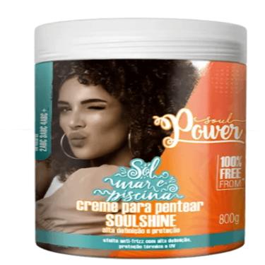 Imagem de CREME P PENTEAR SOL MAR E PISCINA SOULSHINE SOUL POWER 800G