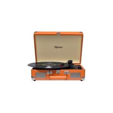 Imagem de Vitrola HI FI Raveo Sonetto Chrome, Vinyl, Bluetooth, USB, Aux, Caramelo - 26400