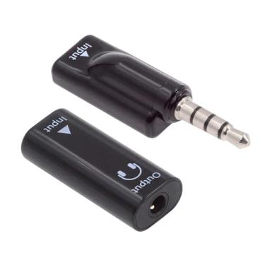 Imagem de cablecc 2 peças/lote 16 bits 48 kHz USB-C fêmea tipo C para áudio macho e fêmea de 3,5 mm AUX e adaptador de placa de som MIC compatível com laptop, tablet, telefone