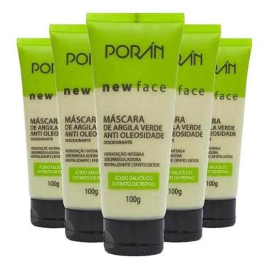 Imagem de Máscara De Argila Verde Anti Oleosidade New Face Poran100g
