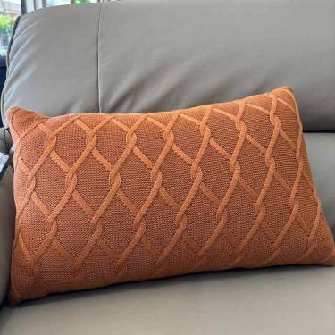 Imagem de Almofada com Enchimento Dublin 55x35 Cobre Big Tricot