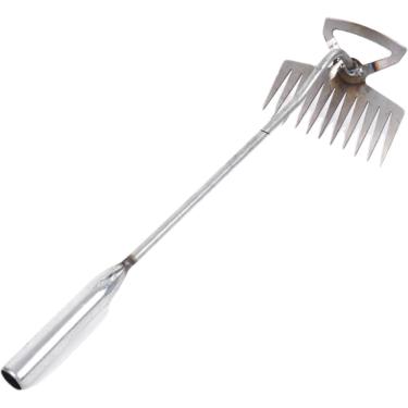 Imagem de Ferramenta De Extração De Ervas Daninhas De Jardim, Ferramentas De Remoção De Ervas Daninhas De Jardim De Artefato De Desenraizamento De Aço Inoxidável, Capinador E Looper Manu, C1