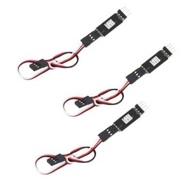 Imagem de Fayelume 3PCS RC Light Controller Switch, 6V 1A Third Channel RC Car LED Lights Receiver Wire Switch for RCS Car Accessories