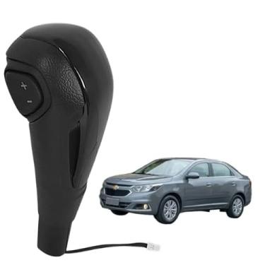 Imagem de Peça Manopla Marcha Alavanca Câmbio Automático Compatível Com Cobalt Graphite Elite 2013 Á 2020 (BLACK PIANO)