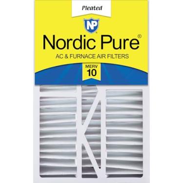 Imagem de Nordic Pure 40 x 63 x 13 cm (tamanho real: 38 x 63 x 53 x 14 cm) Goodman/Carrier/Amana Filtro de ar MERV 10 de substituição, 1 unidade