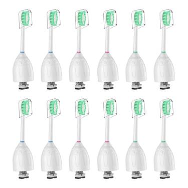 Imagem de Cabeças de escova de dentes para Philips Sonicare Cabeças de substituição de escovas de dentes médias macias Dupont Cerdas elétricas Cabeças de substituição para escova de dentes elétrica E-Series