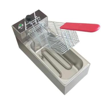 Imagem de Fritadeira Elétrica 1 Cuba 3 Litros 110v - Fast Máquinas, 110V