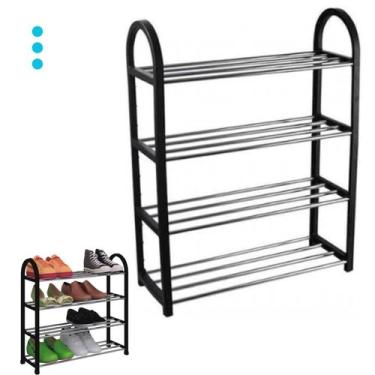 Imagem de Ideal Sapateira Multiuso Moderna 4 Andares Compacta Organizador - KAPB