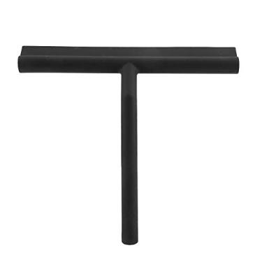 Imagem de Phefop Rodo de Aço Inoxidável Com Ganchos, Design Ergonômico, Alça Antiderrapante para Banheiro, Cozinha e Limpeza de Vidros de Carro