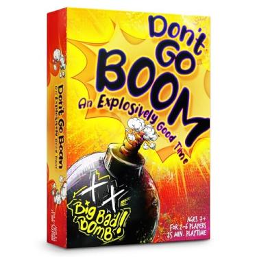 Imagem de Inspiration Play - Jogo de Cartas Don’t Go Boom - Card Games Gifts - Stocking Stuffer Ideas - Card Games for Kids - Fun Childrens Games - (2-6 Players) 7+ Anos