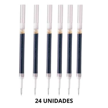 Imagem de Refil Carga Pentel 0.5mm Preto 24 unidades