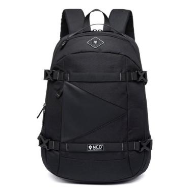 Imagem de Mochila MCD Reforçada Faculdade Trabalho Viagem Preta, U