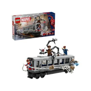Imagem de LEGO Cena de Homem-Aranha vs. Doc Ock no Trem