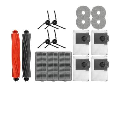 Imagem de Compatible With Dreame X40 Pro Ultra Robot Vacuum Cleaner Main Dual Main Brush Mop Hepa Filter Dust Bag Accessories Replacement Spare Parts(Light Grey)