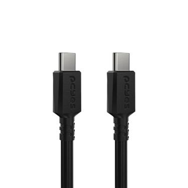 Imagem de Cabo USB TIPO-C 3.1 P/ USB TIPO-C 3.1 - Preto - 1 Metro - PUCP1P