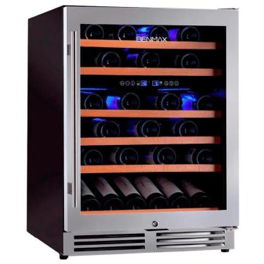 Imagem de Adega De Embutir 51 Garrafas Benmax BAC51 RL Dual Zone Inox 110V