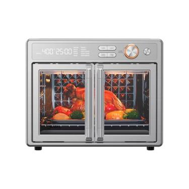 Imagem de Midea FlexiFy Pro Fritadeira a ar para forno de torradeira 10 em 1 Gráfico Calor rápido Cozinha francesa para bancada de porta francesa 1200°C Flashair a 500°F