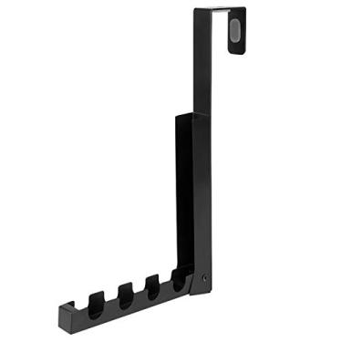 Imagem de Gancho dobrável Cabide de 4 grades Organizar rack roupas Capacidade carga Sem furar