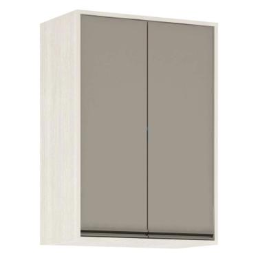 Imagem de Armário Aéreo De Cozinha 60 Cm 2 Portas De Abrir 2 Prateleiras Linea Luciane Móveis