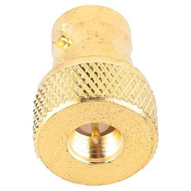 Imagem de Cryfokt Adaptador Coaxial RF Desempenho Estável BNC Fêmea para Conector Macho SMA para Cabo de Rádio 5pcs