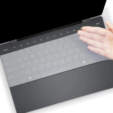 Imagem de Capa de teclado para laptop Dell 16 Premium 2025 DA16250 40.6 cm e Dell XPS 13 9345 9350 34.0 cm e Dell XPS 13 9320 Plus 34.0 cm película protetora de teclado (não serve para XPS 14/16 9440 9450 9660