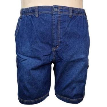 Imagem de Bermuda Jeans Cargo Masculina Lottus-Masculino