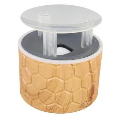 Imagem de TOPINCN Difusor de óleo Essencial de 400ml, Umidificador de Ar Difusor de Aromaterapia Com Luz Noturna, de Perfume Com Desligamento Automático Umidificador de Névoa Fria Com (Plugue UE 100-240V)