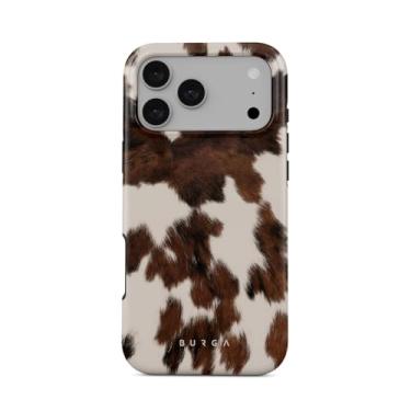 Imagem de BURGA Capa de telefone para iPhone 17 Pro Max - bonita, moderna, estética, capa de telefone padrão, proteção rígida - serve para Apple iPhone 17 Pro Max capa para mulheres e homens
