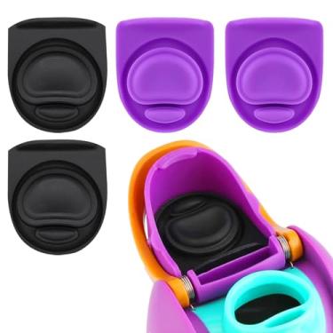 Imagem de ZONBBEE 4 peças de rolha de substituição de vedação de borracha para Owala FreeSip 680.4 g 947.2 g, tampa de tampa de vedação de silicone superior acessórios de peças de reposição compatíveis com