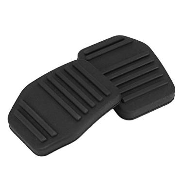 Imagem de Generic Capa de Almofadas de Pedal, Durável, um par de Capa de Embreagem Preta, para MK6 MK7 2000-2014 Peças de Reparo de Carro Acessórios de Carro Peças de Reposição de