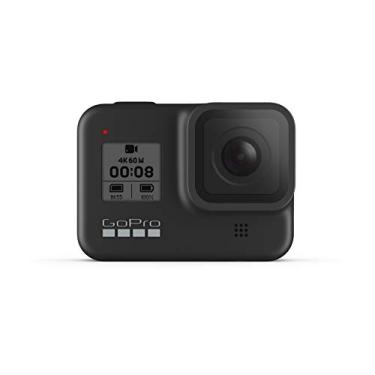 Imagem de GoPro HERO8 Preto – Câmera de ação à prova d'água com tela sensível ao toque 4K Ultra HD Vídeo 12MP Fotos 1080p Live Streaming Estabilização