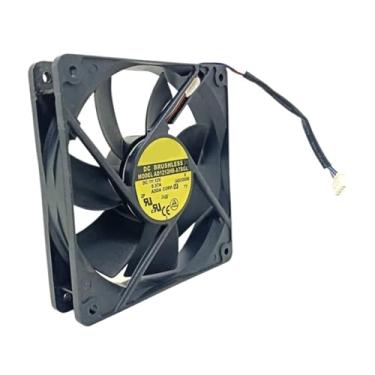 Imagem de 1 peça 12025 AD1212HB-A7BGL 120 mm Chassi Matte Cooling Fan 12 cm 4-Pin PWM Controle de Velocidade Ultra-Silencioso