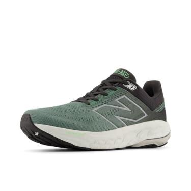 Imagem de New Balance Fresh Foam X 860 V14 Tênis de corrida masculino, Juniper escuro/cimento preto/matéria cinzenta, 16 Wide