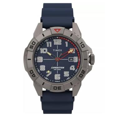 Imagem de Timex Relógio masculino Expedition North Ridge com mostrador azul TW2V40800, Azul, 42 mm., Moderno